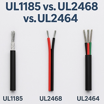 A Practical Guide to UL1185, UL2468, and UL2464 Wires: Choosing the Right Cable for Your Application