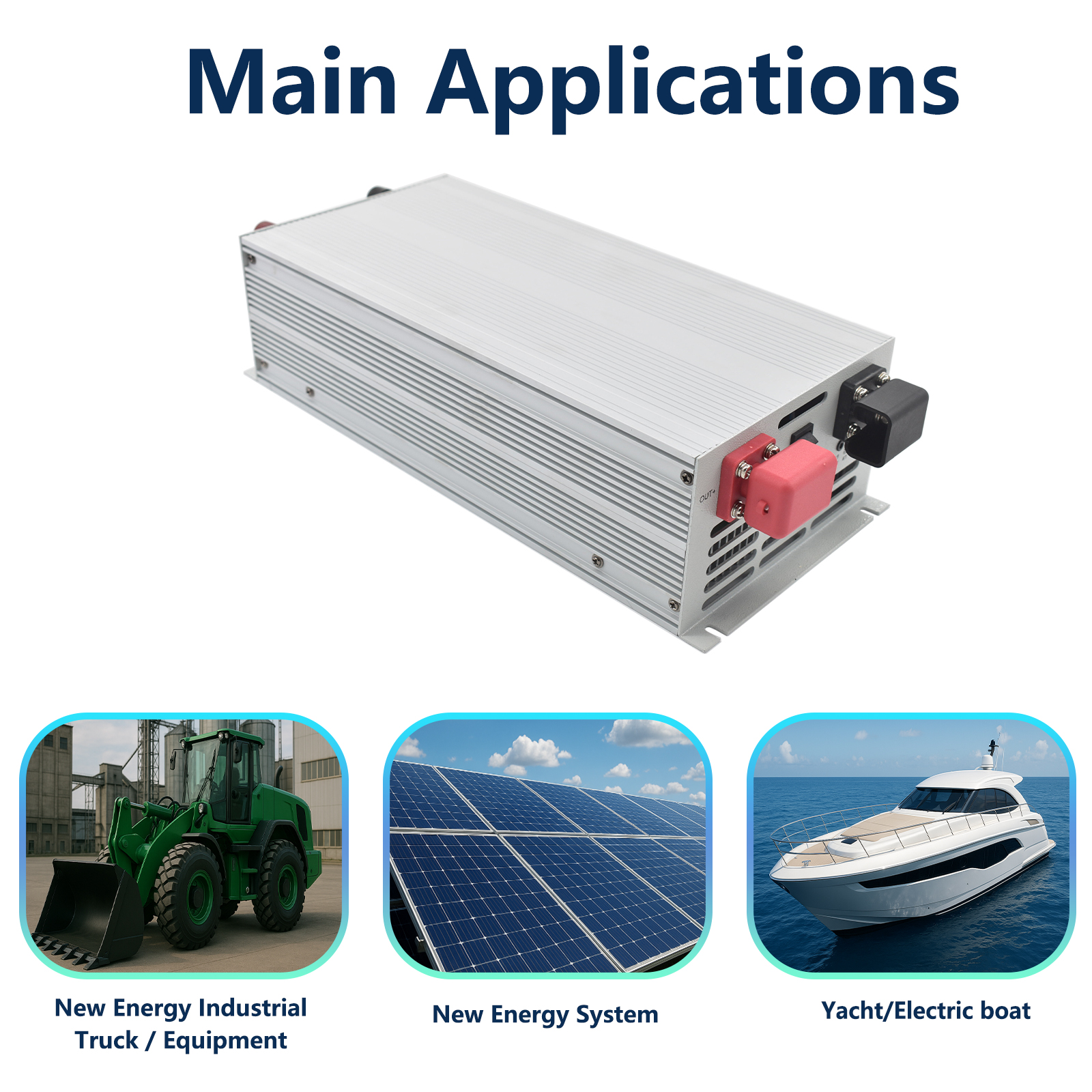 High power DC-DC converter applications