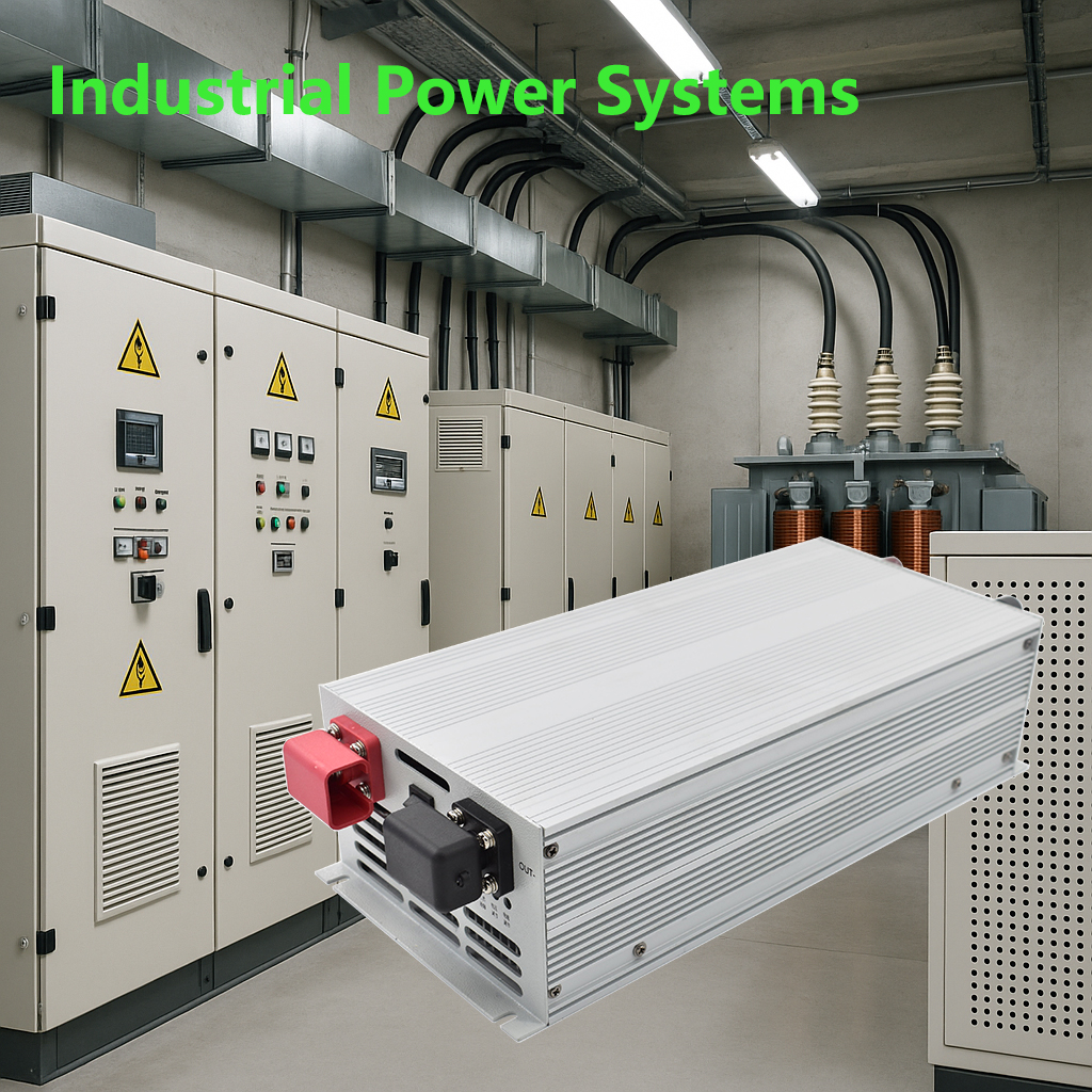 High power DC-DC converter used for industrial power system