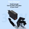 P3GS30EU Series 30W EU 1 USB-A and 2 Type-C PD Power Charger