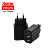 P3GS30US Series 30W EU 2 USB-A and 1 Type-C PD Power Charger