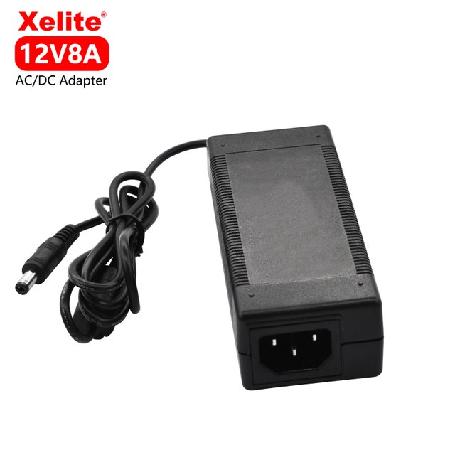 P1DC96ZQ 96W C14 12V 8A Desktop ITE&AV AC-DC Power Adapter Supply 