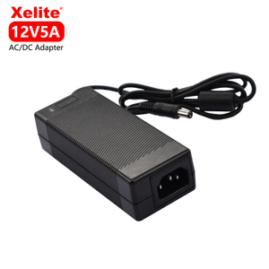 P1DC60ZQ 60W C14 12V 5A Desktop ITE&AV AC-DC Power Adapter Supply 